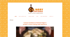 Desktop Screenshot of culinaryconfidencepdx.com